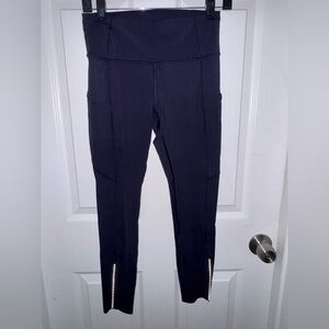 Lululemon Athletica Deep Blue Leggings